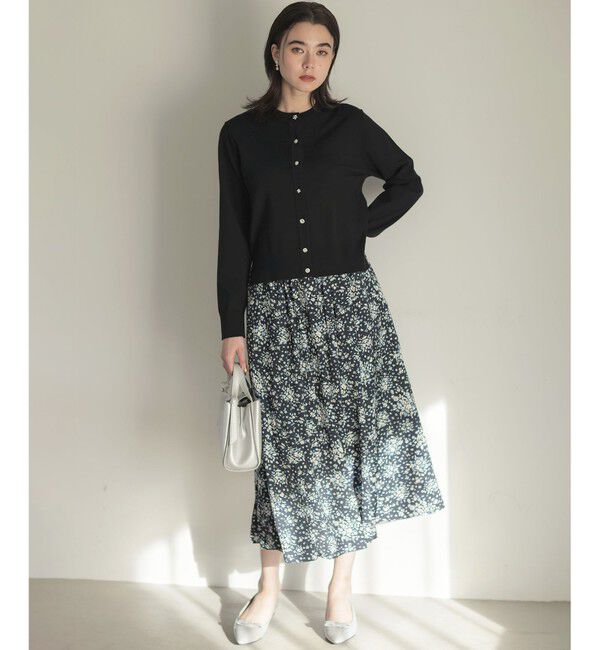 組曲「モザイクフラワープリント スカート」|スカート|