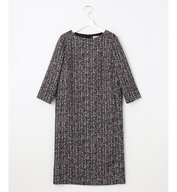 自由区「プリントジャガードストレッチ  ワンピース」|ワンピース|