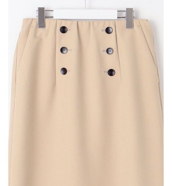 自由区「【洗える】オックスストレッチストレート スカート」|スカート|