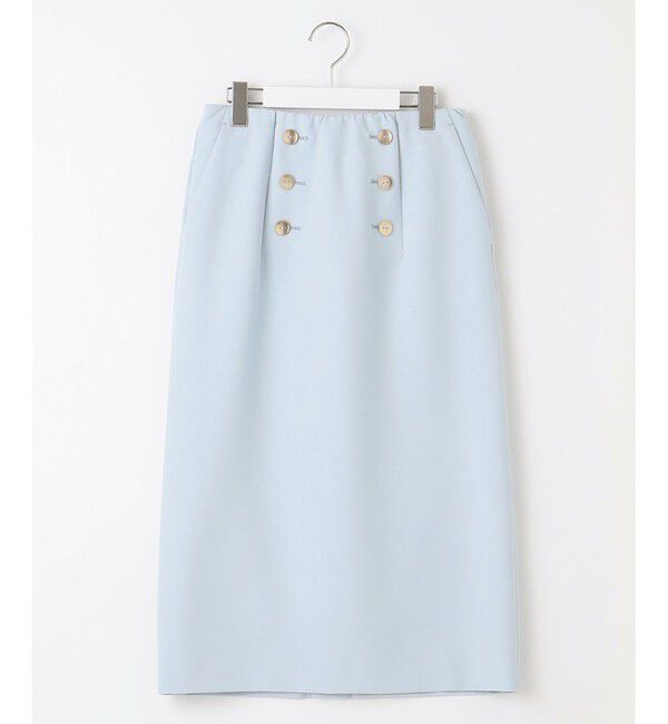 自由区「【洗える】オックスストレッチストレート スカート」|スカート|