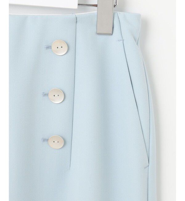 自由区「【洗える】オックスストレッチストレート スカート」|スカート|