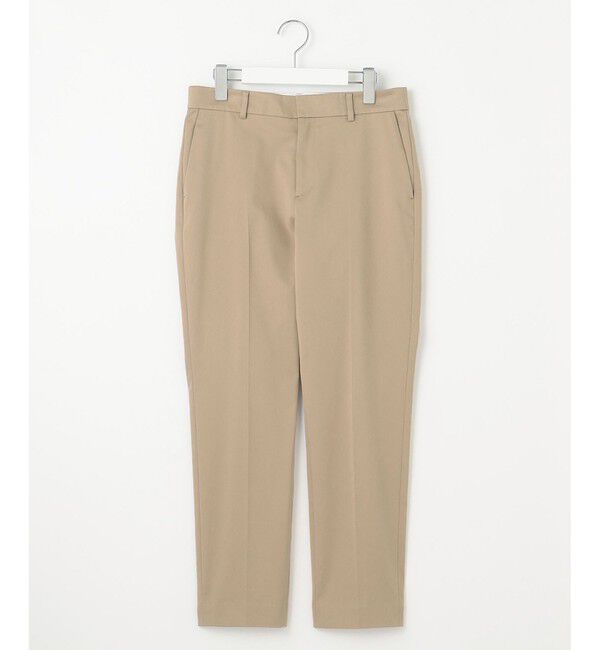 自由区「【接触冷感・洗える】コットンサテンストレッチテーパード パンツ」|その他|