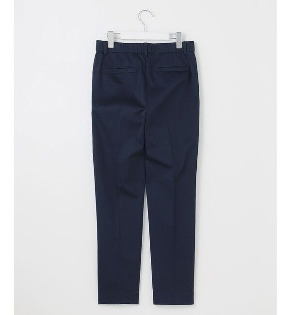 自由区「【接触冷感・洗える】コットンサテンストレッチテーパード パンツ」|その他|