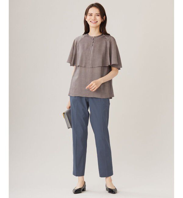 自由区「【カタログ掲載・セットアップ対応・接触冷感・UVケア・洗える】ファンクショナルクロステーパード パンツ」|その他|