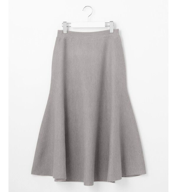 自由区「【セットアップ対応・洗える】ウールミラノニット スカート」|スカート|