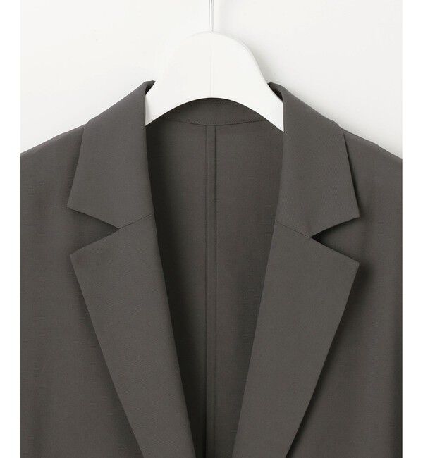 自由区「【洗える】ライトシャツ ジャケット」|テーラードジャケット|