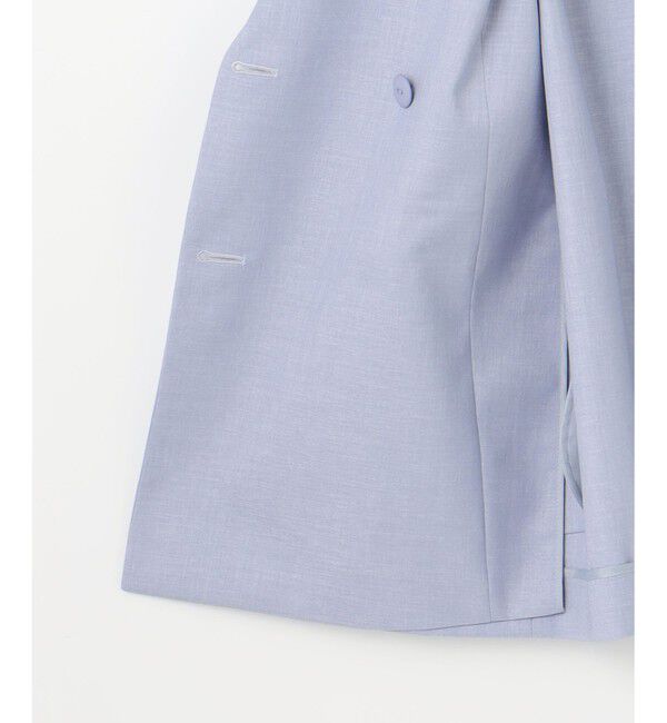 自由区「【洗える】ハーフスリーブ ジャケット」|テーラードジャケット|