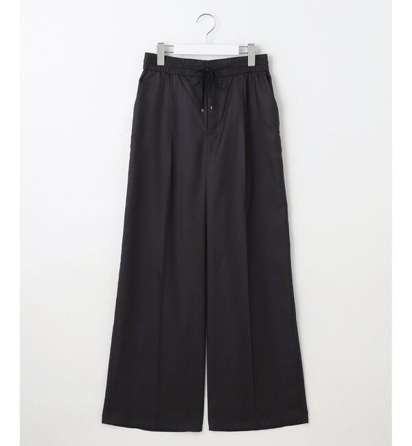自由区「フルダルスパンマイクロピーチワイドストレート パンツ」|その他|