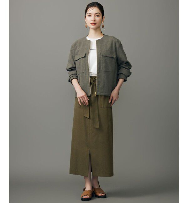 自由区「セルロースコットンチノ スカート」|スカート|