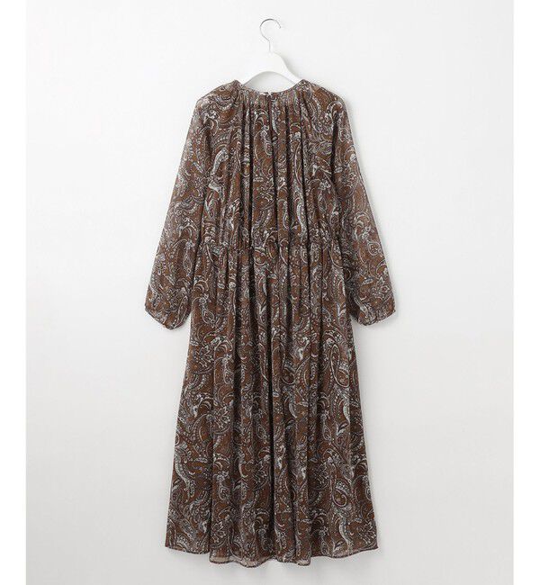 自由区「【SHIHOさん着用】ペイズリープリント ワンピース」|ワンピース|