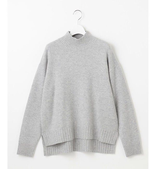 自由区「ウールカシミヤブレンドスパンコールハイネック ニット」|ニット・セーター|