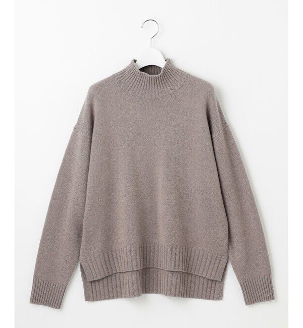 自由区「ウールカシミヤブレンドスパンコールハイネック ニット」|ニット・セーター|