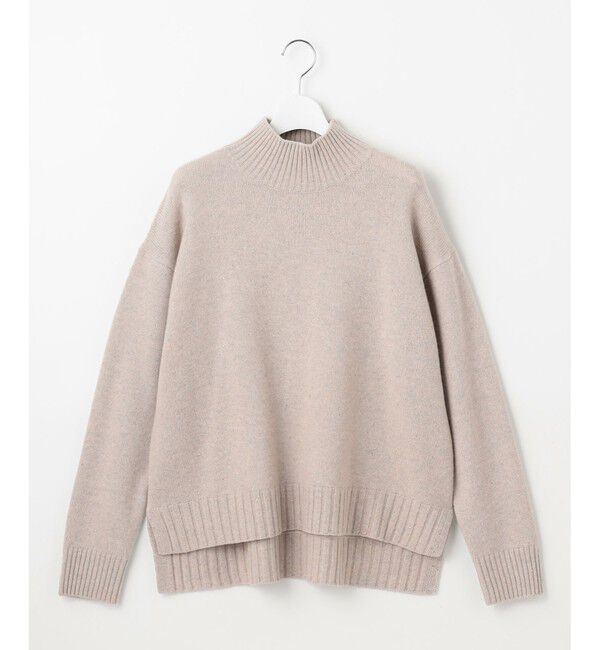 自由区「ウールカシミヤブレンドスパンコールハイネック ニット」|ニット・セーター|