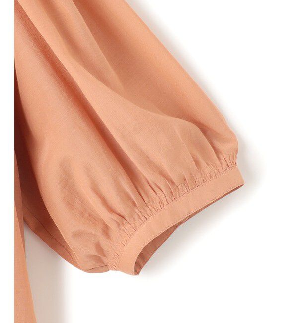 23区「【接触冷感/速乾性/洗える】エアリーブライトローン タック ブラウス」|シャツ・ブラウス|