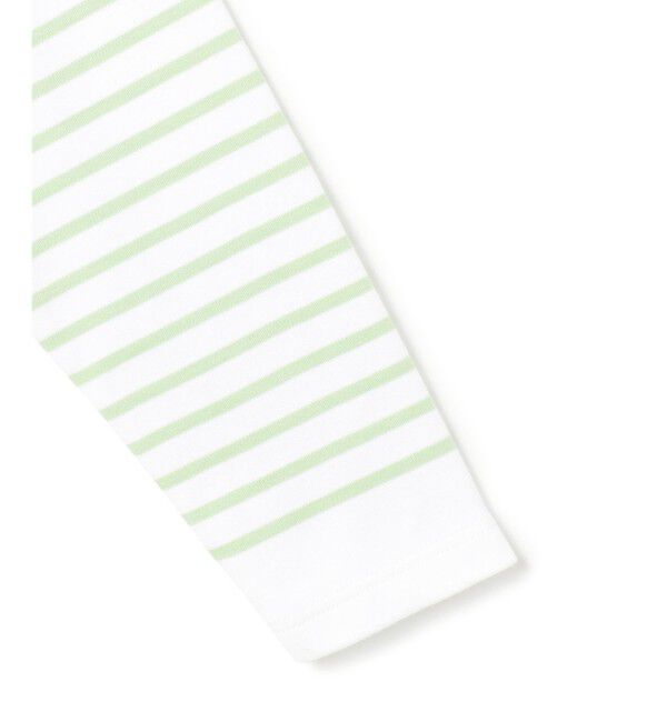 23区「Armo-lux パネルボーダー クロップド カットソー」|Tシャツ・カットソー|