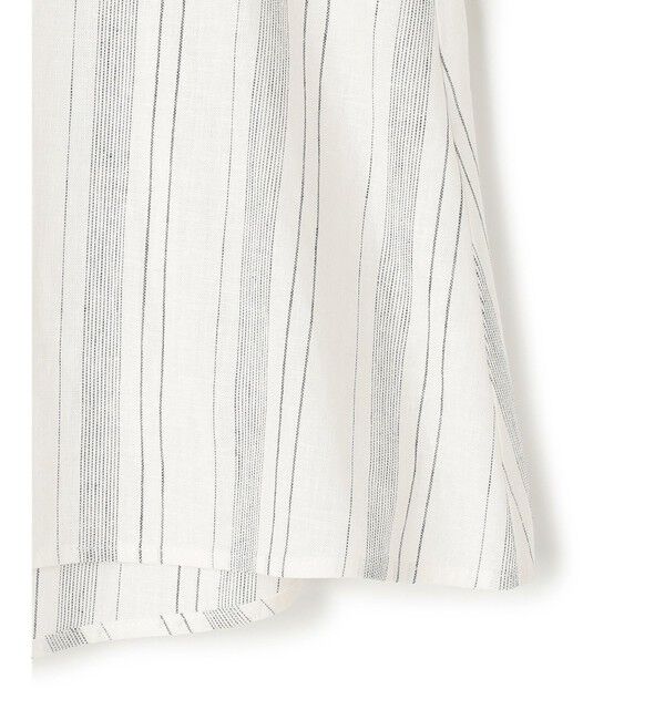 23区「【SLOW/一部店舗限定】ストライプエンブロイダリー ブラウス」|シャツ・ブラウス|