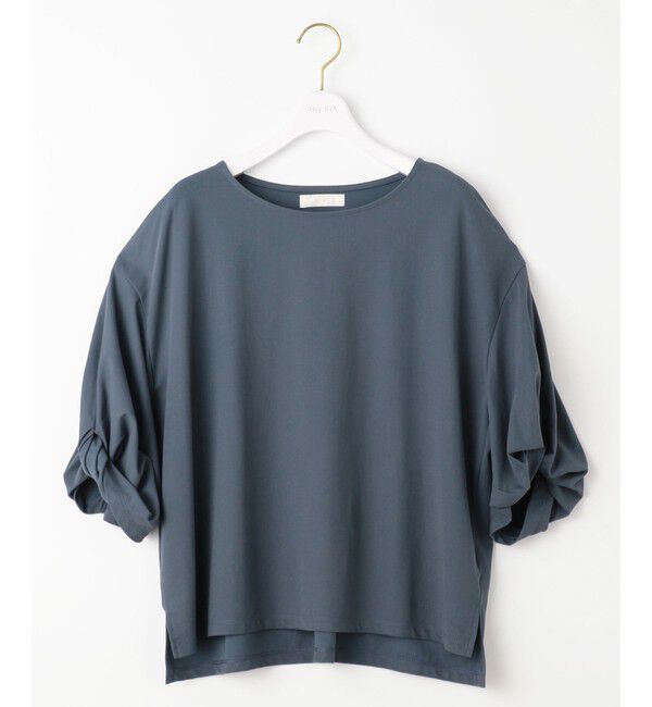 any SiS「シルケットスムースツイストスリーブ カットソー」|Tシャツ・カットソー|