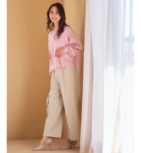 ANY SIS「【洗える】褒めらレディ ワイドパンツ」|その他|