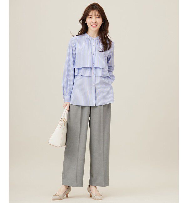 ANY SIS「【洗える】褒めらレディ ワイドパンツ」|その他|