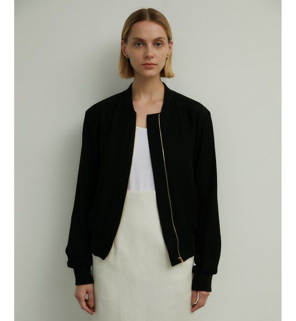 BEIGE,「BERNARD / ブルゾン」|ブルゾン・スタジャン|Black