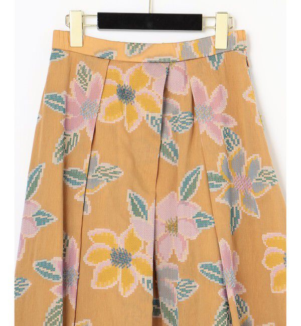 GRACE CONTINENTAL「モザイクジャガードタックスカート」|スカート|