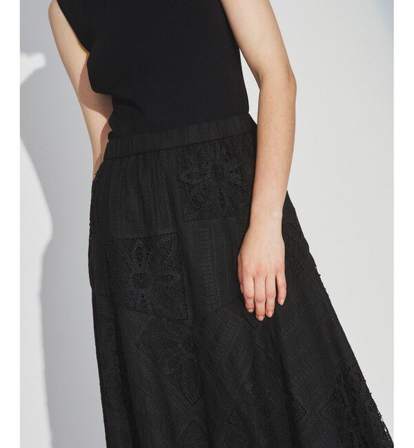 Diagram「レース切替フレアスカート」|スカート|