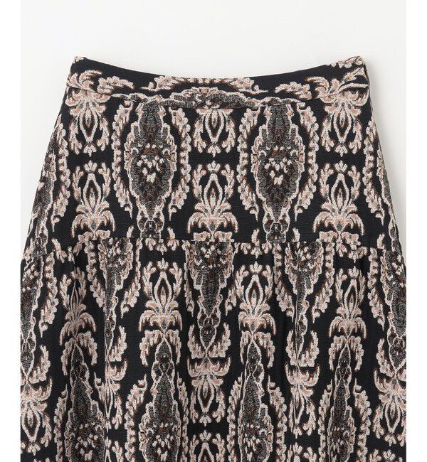 GRACE CONTINENTAL「オーナメントジャガードスカート」|スカート|