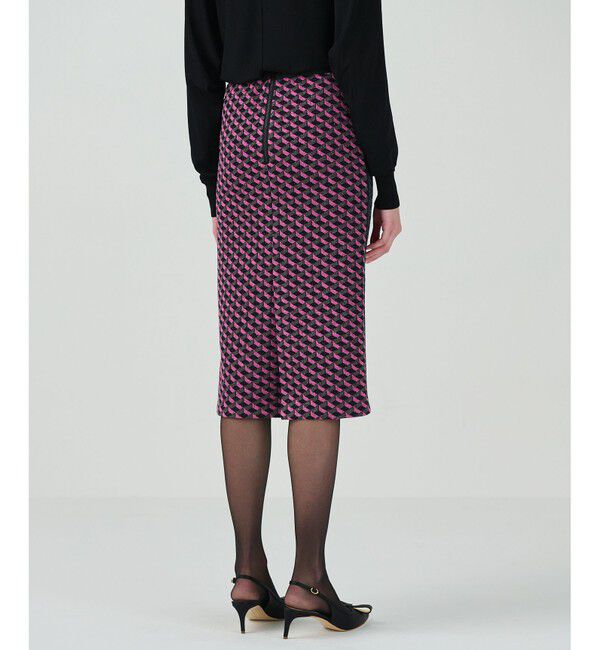 Grace Class「ラメジャガードラインスカート」|スカート|