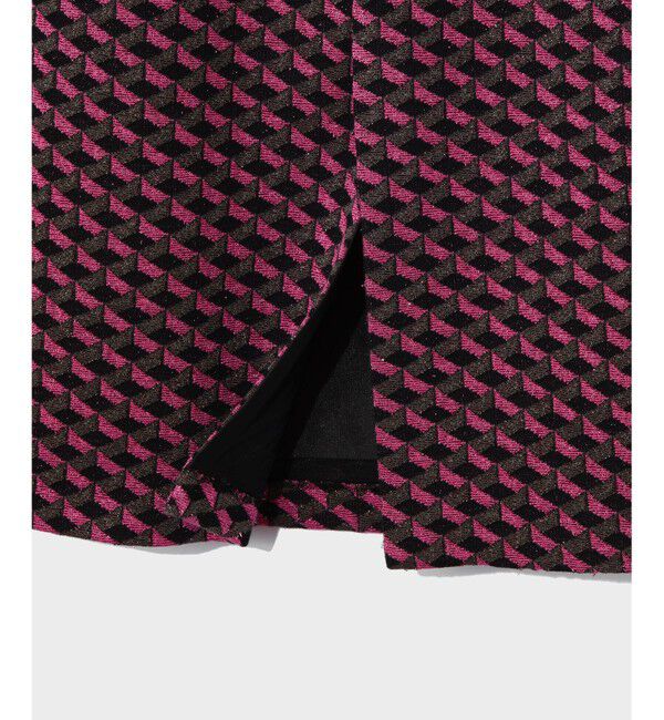 Grace Class「ラメジャガードラインスカート」|スカート|