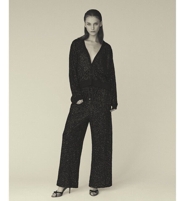 Grace Class「スパンコールニットカーディガン」|カーディガン|