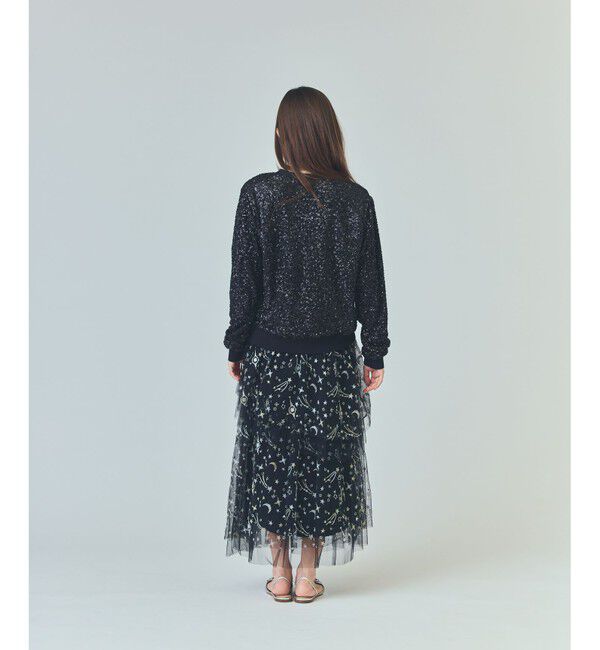 Grace Class「スパンコールニットカーディガン」|カーディガン|