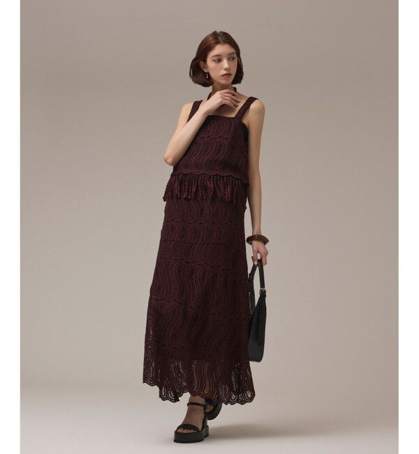 GRACE CONTINENTAL「クロシェレースキャミ」|その他|