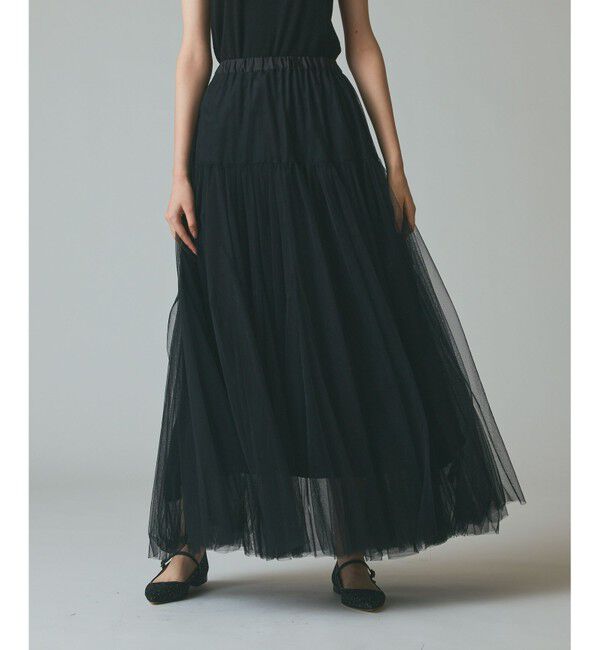 Grace Class「チュールボリュームスカート」|スカート|ブラック