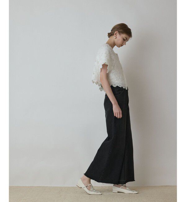 Diagram「フラワー刺繍ニットカーディガン」|カーディガン|