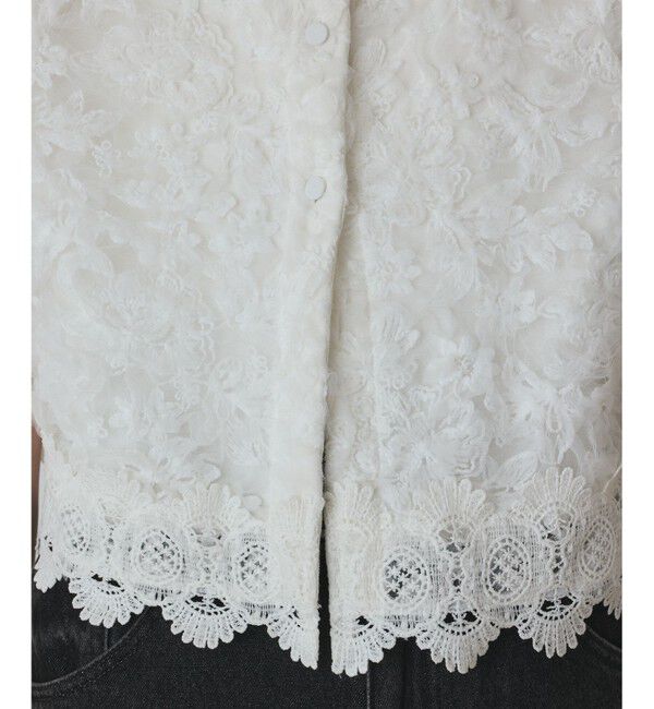 Diagram「フラワー刺繍ニットカーディガン」|カーディガン|