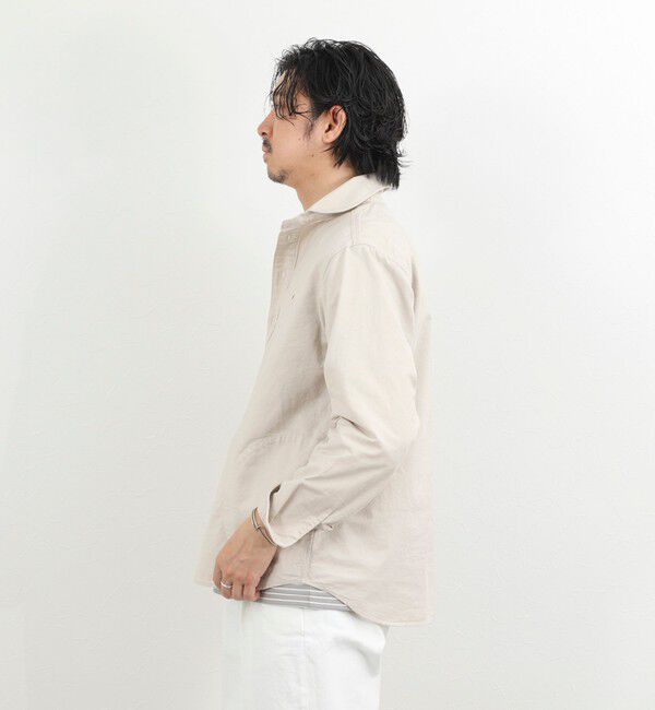 NOLLEY'S goodman「【DANTON/ダントン】DT-B0282SOX ROUND COLLAR P.O SHIRT LS 26SS」|シャツ・ブラウス|