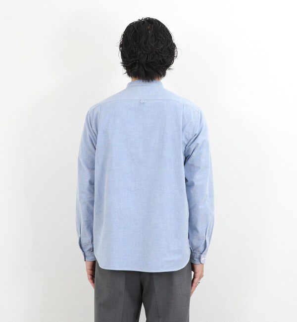 NOLLEY'S goodman「【DANTON/ダントン】DT-B0280SOX BAND COLLAR SHIRT LS 26SS」|シャツ・ブラウス|