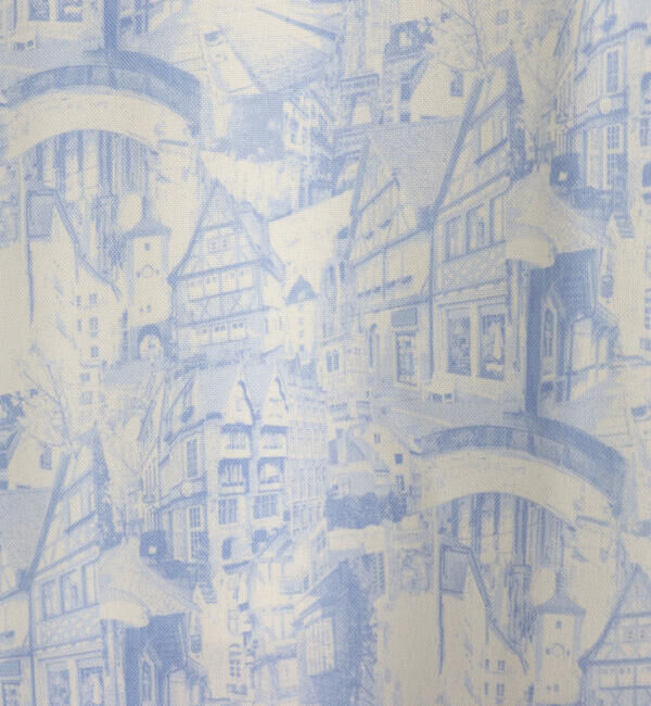 fredy emue「ランドスケープ柄スカート」|フレア|