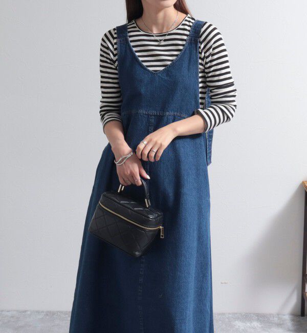 fredy emue「デニムジャンスカ」|ワンピース|