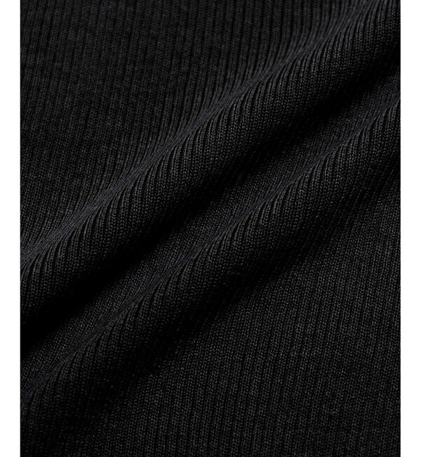 SALON adam et rope'「キュプラコットンリブカーディガン」|カーディガン|