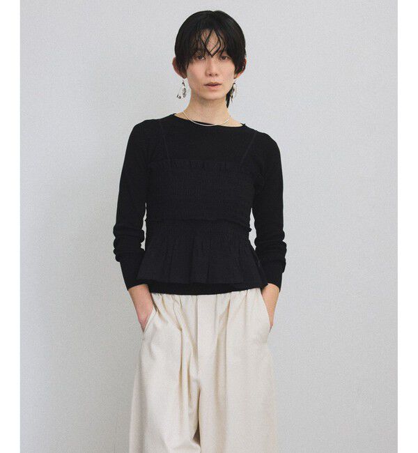 SALON adam et rope'「ビスチェプルオーバーニットセット」|ニット・セーター|