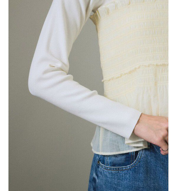 SALON adam et rope'「ビスチェプルオーバーニットセット」|ニット・セーター|