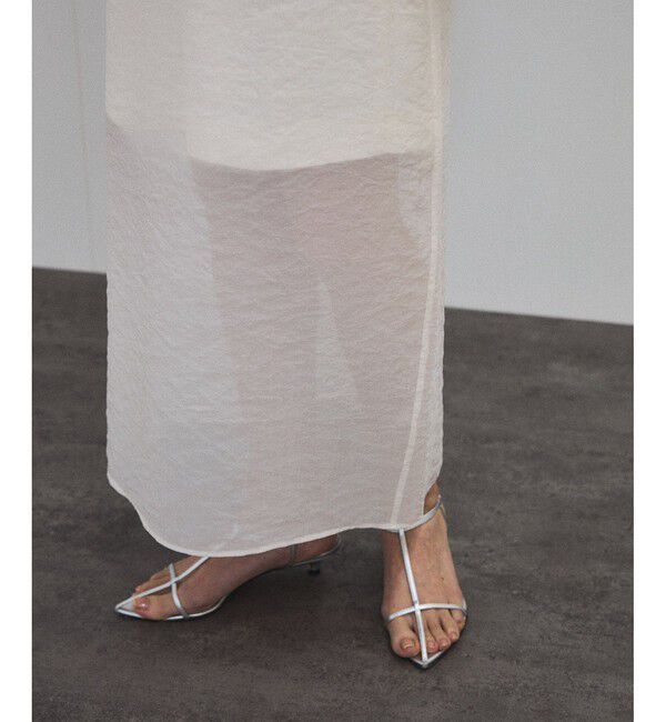 SALON adam et rope'「シアーレイヤードスカート」|スカート|