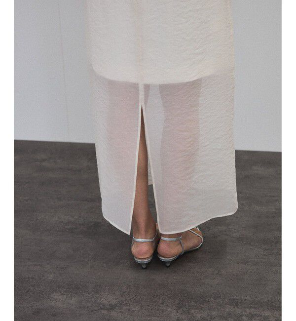 SALON adam et rope'「シアーレイヤードスカート」|スカート|