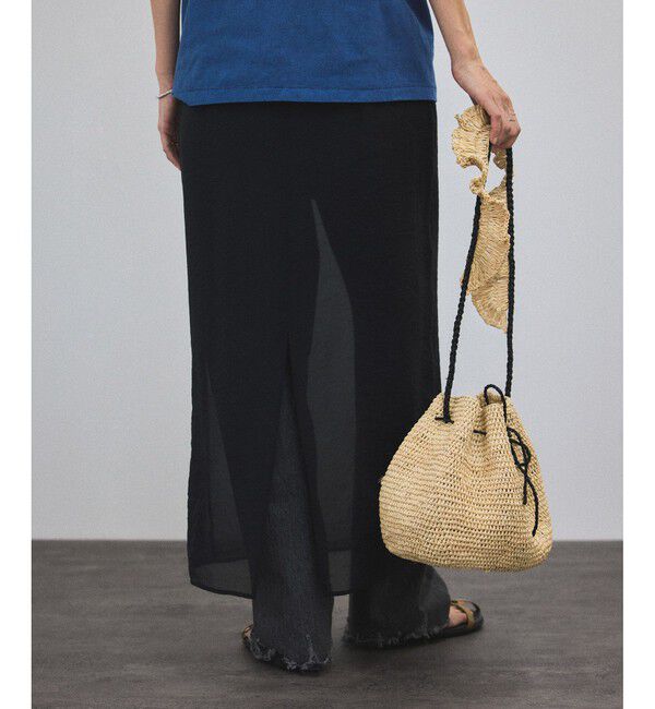 SALON adam et rope'「シアーレイヤードスカート」|スカート|