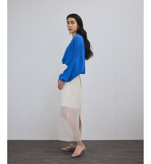 SALON adam et rope'「シアーレイヤードスカート」|スカート|