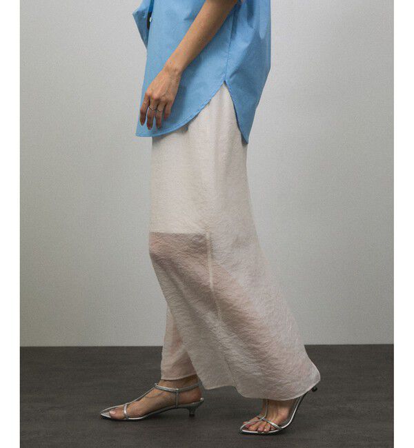 SALON adam et rope'「シアーレイヤードスカート」|スカート|