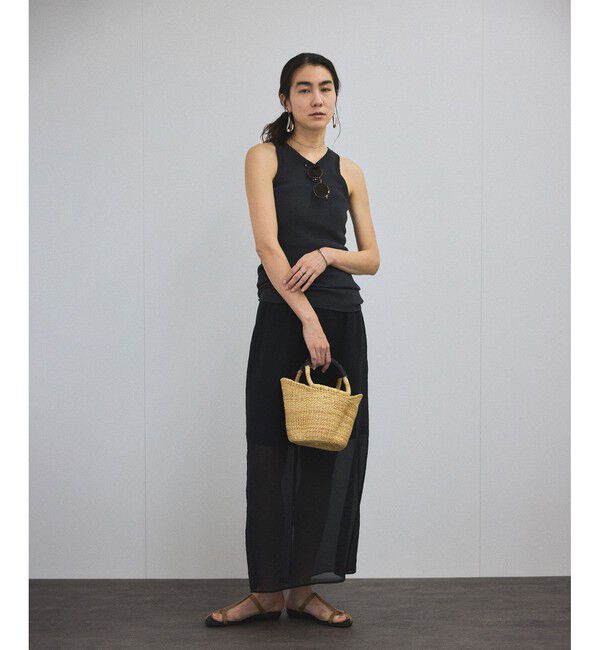 SALON adam et rope'「シアーレイヤードスカート」|スカート|