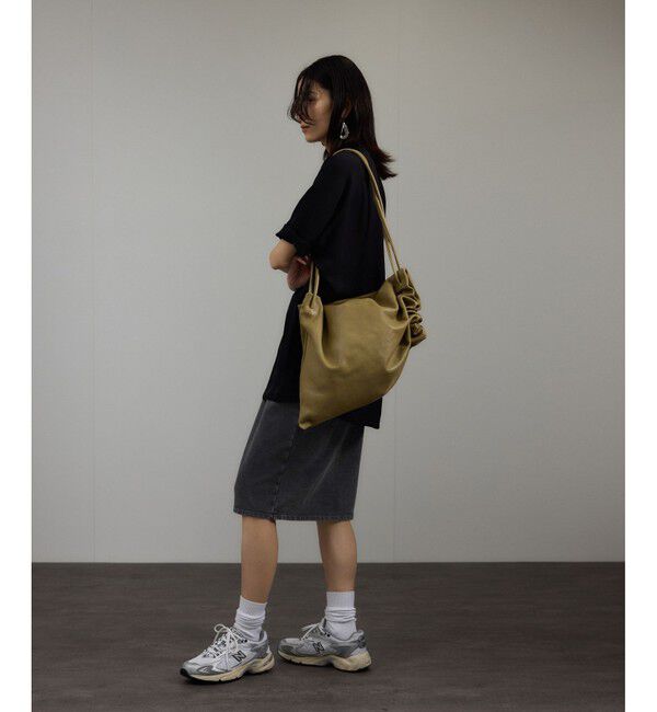 SALON adam et rope'「ガーメントダイ ミニ裏毛ミディスカート」|スカート|