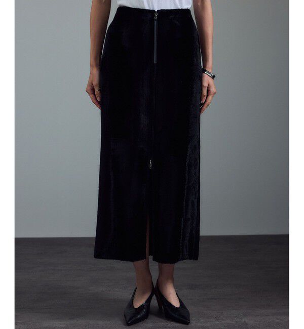 SALON adam et rope'「ポニーヘアータイトスカート」|スカート|